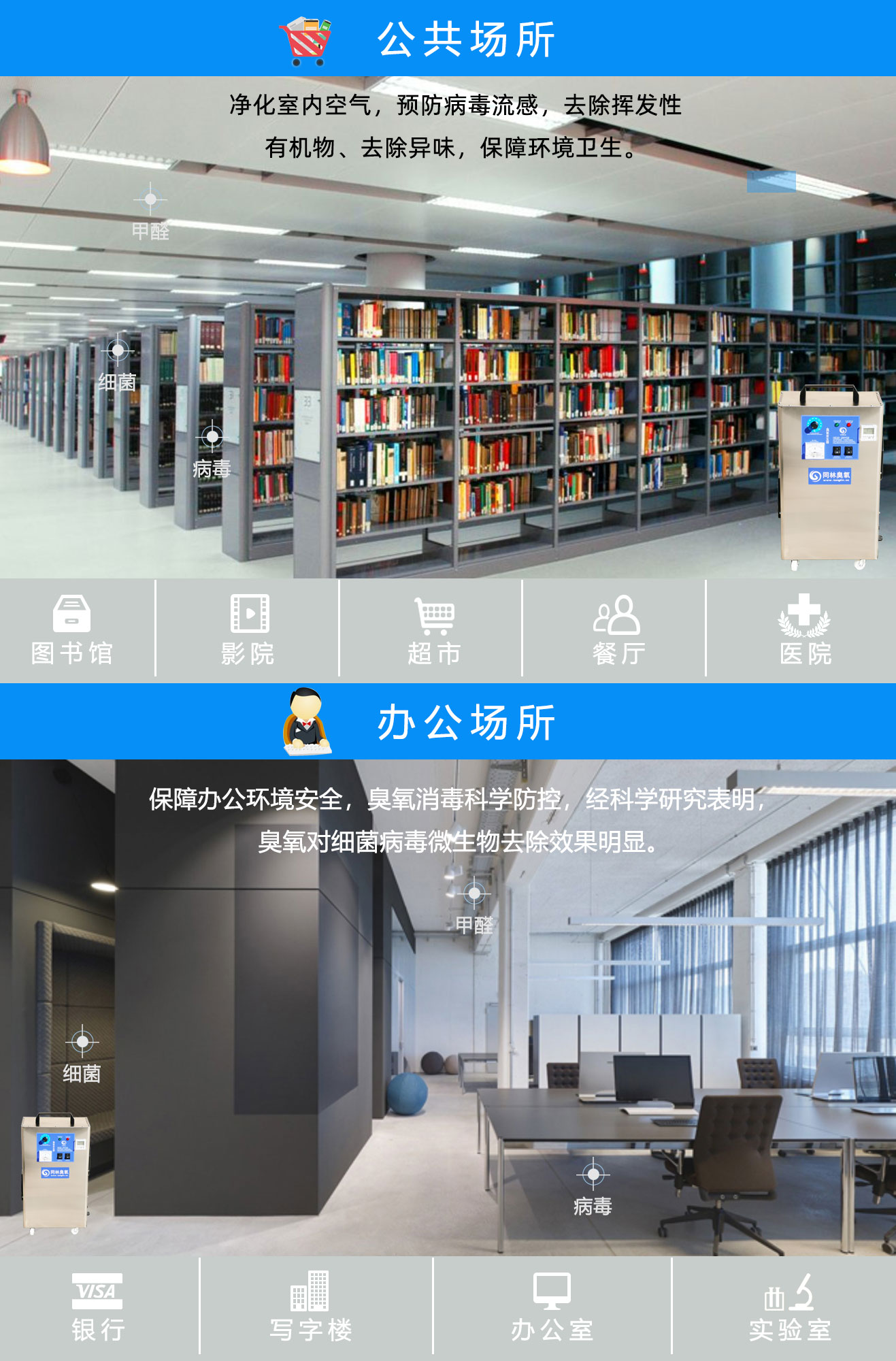 學(xué)校，酒店移動式臭氧消毒機(圖4)